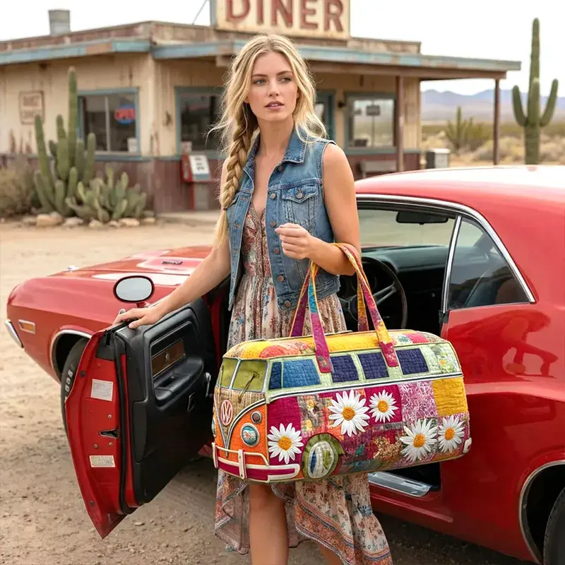 Miymo Rainbow Joyride Bag Vibrant Mood Lifting Flower Design