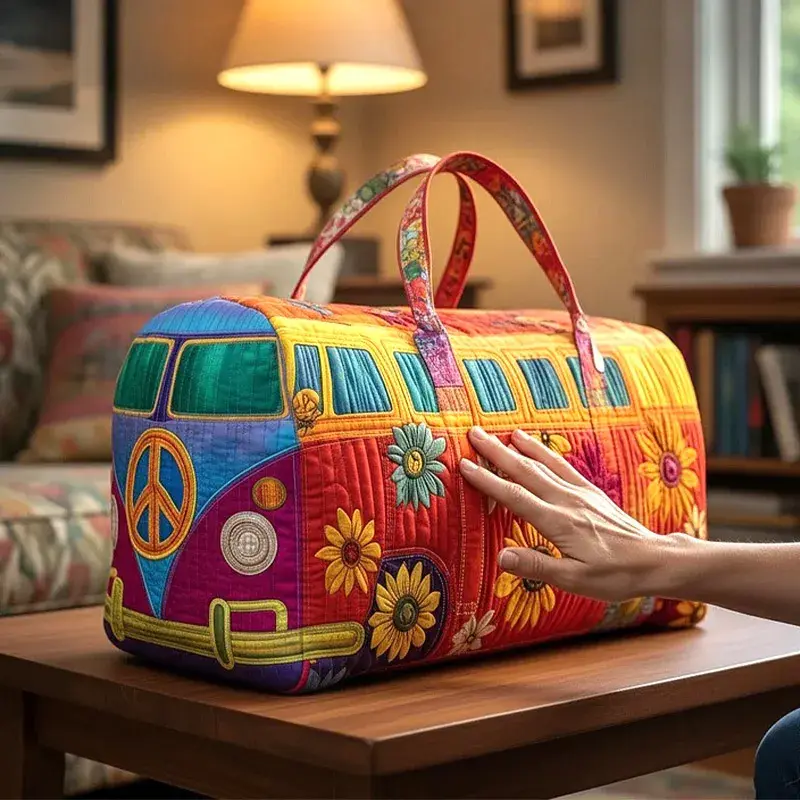 Miymo Rainbow Joyride Bag Quilted and Comforting Texture Detail